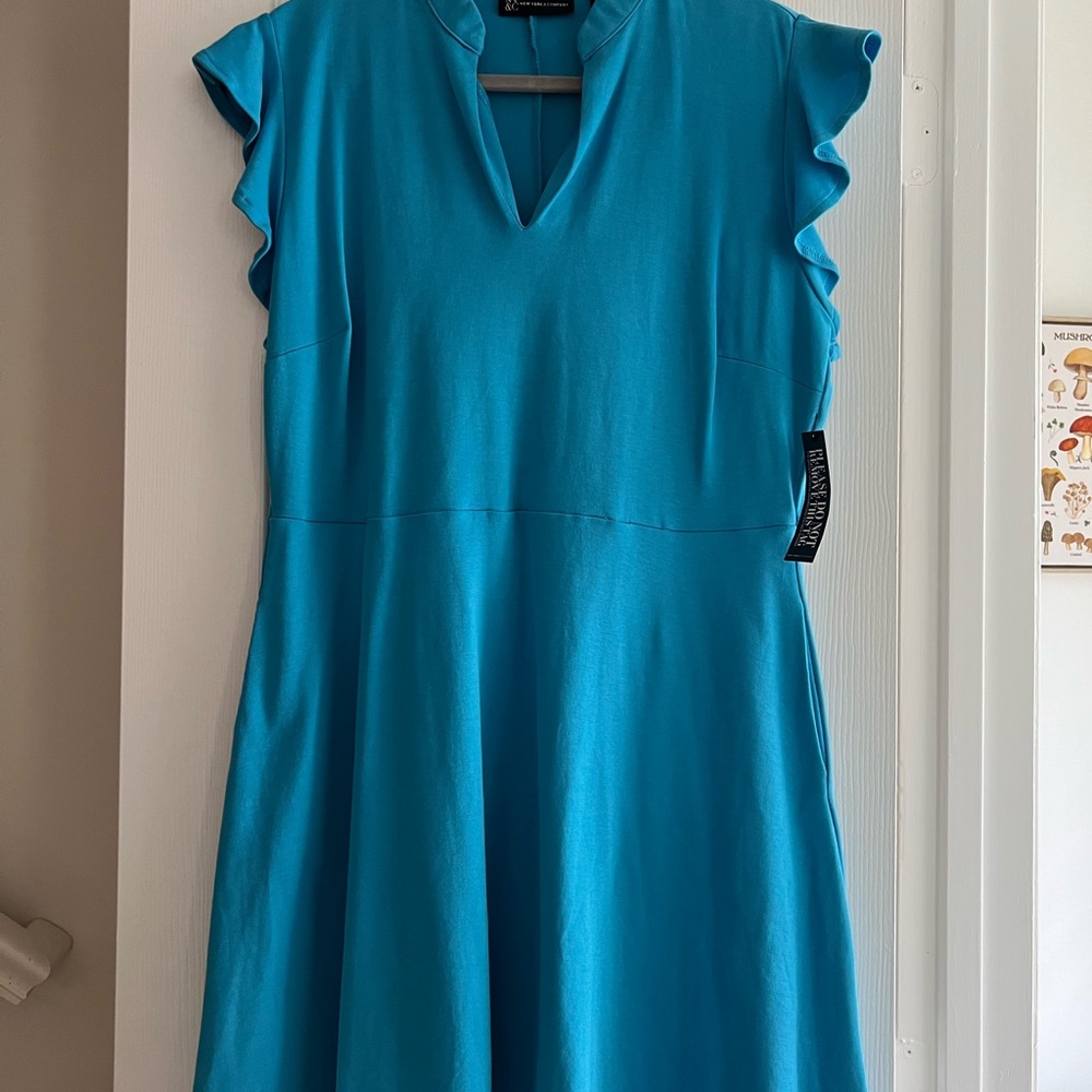 Elegant Blue Dress